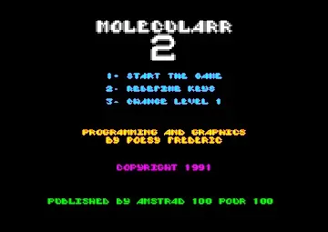 Molecularr 2 (UK) (1991) [Amstrad Cent Pour Cent]-Amstrad CPC